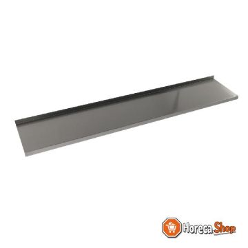 Wall shelves - execution in stainless steel 18 10 aisi 304   441.- adjustable or fixed consoles