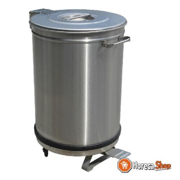 Dustbin, lid with pedal control - 95 liters