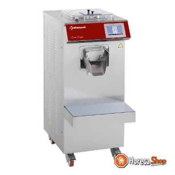 Combined pastoriser and ice cream turbine 35 liters   h, water condenser, vv and touch screen