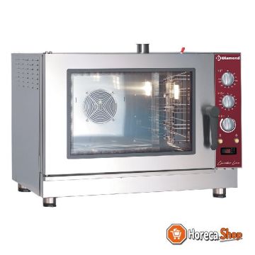 Electric convection oven 5x en (gn) with automatic humidifier