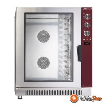 Convection oven on gas, 12x en (gn) automatic humidifier