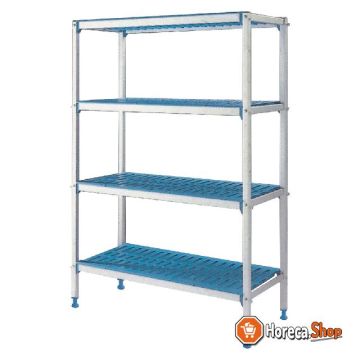 Linear rack in anodized aluminum gn 4