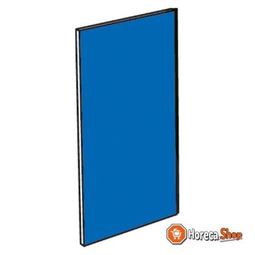 Cover panel blue corner element 45 °