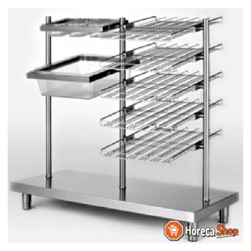 Element for trays, bread, cutlery and glasses