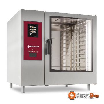 Elektrische oven   touch  met boiler, stoom en convectie 10xgn2 1+ cleaning