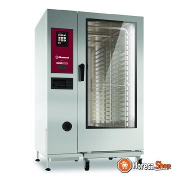 Elektrische oven   touch  met boiler, stoom en convectie 20xgn2 1+ cleaning