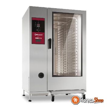 Gas oven directe stoom en convectie 20x gn2 1 met  automatic cleaning system
