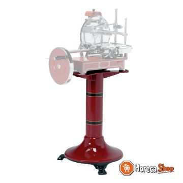 Cast iron base for slicer (bright red)