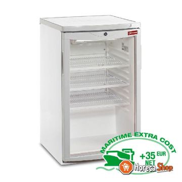 Refrigerated display case, 110 liters, positive temperature
