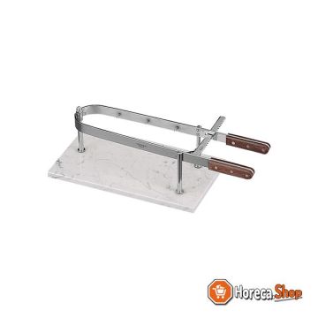 Ham clamp marble   stainless steel