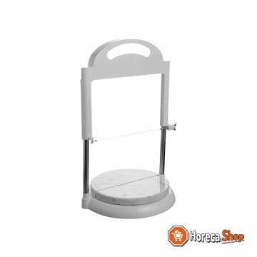 Cheese guillotine base marble