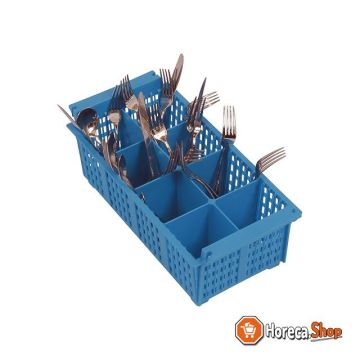 Cutlery basket 8 pcs plastic.