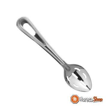 Buffet serving spoon perf 28 cm