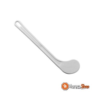 Stirring spatula l.35cm curved