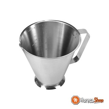 Measuring cup 0.5l stainless steel