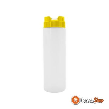 Quetsch-   dosierflasche 036cl gelb