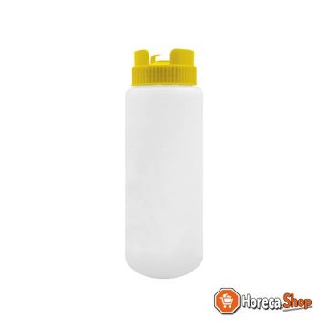 Squeeze   dosing bottle 072cl yellow