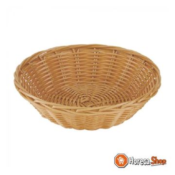 Bread basket plastic round