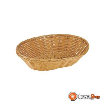 Bread basket plastic oval 24x18