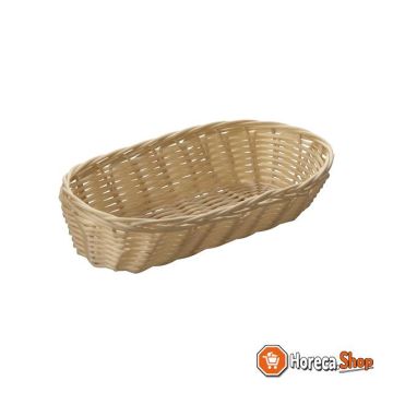 Basket oval 21x10cm