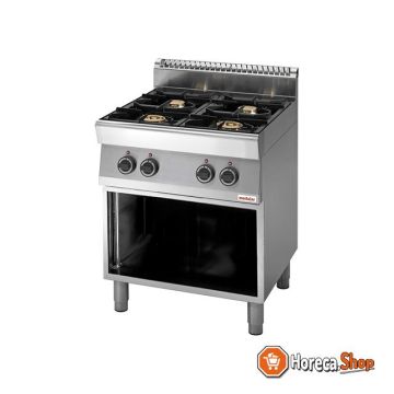 Gas cooking table 70 70 natural gas