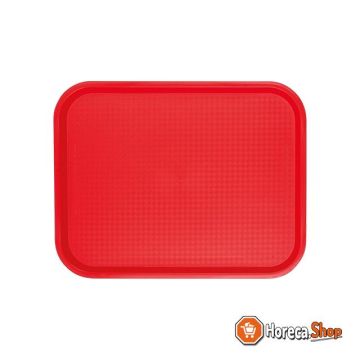 Tray 45.5x35.5cm red