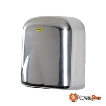 Hand dryer electr.1650w stainless steel