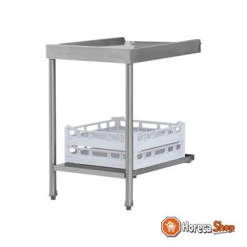 Supply   discharge table 070cm neutral