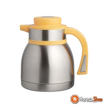 1.0l yellow vacuum jug   push button