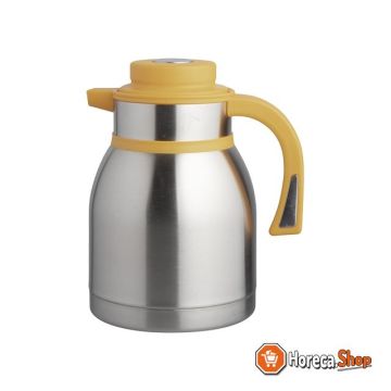 1.5l yellow insulating jug   push button