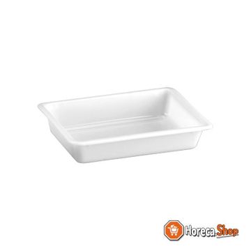 Residual tray plastic white 3l