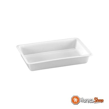 Residual tray plastic white 6l