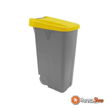 Conteneur à déchets 085l jaune
