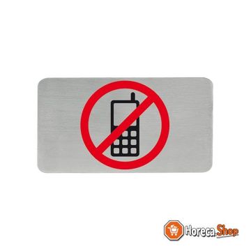 Text plate no phone
