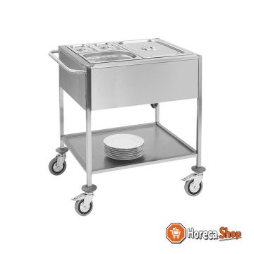 Chariot bain-marie 2   1gn-200mm