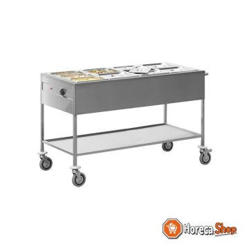 Chariot bain-marie 4   1gn-200mm