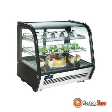 Set-up refrigerated display case 120l.