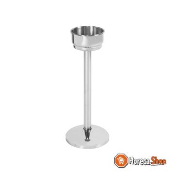 Wine cooler stand. stainless steel h 67.5cm