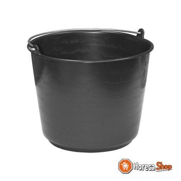 Bucket 20l black