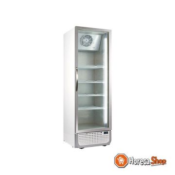 Refrigerator 1-door 485l w   glass