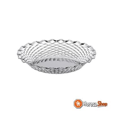 Bread basket oval stainless steel l 25cm