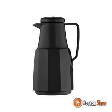 Insulated jug snap black 1.0l
