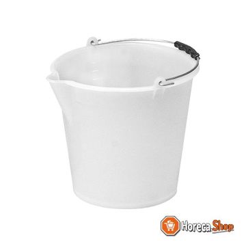 Bucket 09l white
