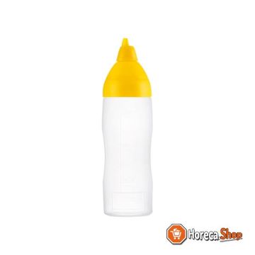 Quetsch-   dosierflasche 035cl gelb