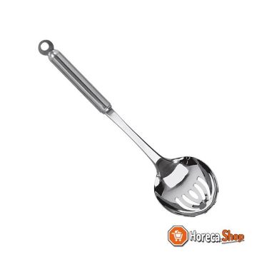 Serving spoon perf stainless steel 26cm h