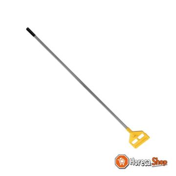 Handle with mop clip (gray   yellow)