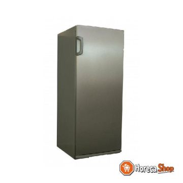 Horeca koelkast rvs | 267 liter | incl. 5 metalen roosters | 620x600x1450(h)mm