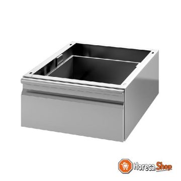 Gi stainless steel drawer, 400 (w) x680 (d) x200 (h) mm