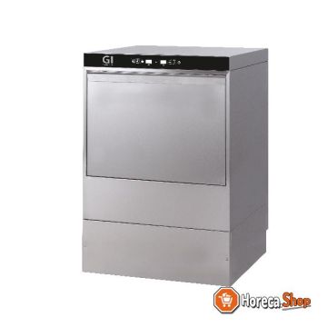 Gi dishwasher with drain pump and soap dispenser, 50x50, 230v
