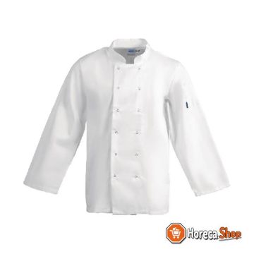 Whites vegas chef s jacket long sleeve white m